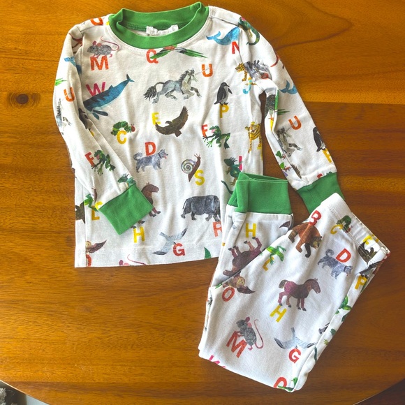 Pottery Barn Kids Pajamas Pottery Barn Kids Eric Carle Animal